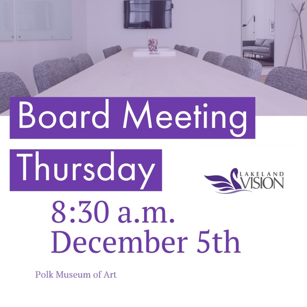 Board Meeting Dec 2019