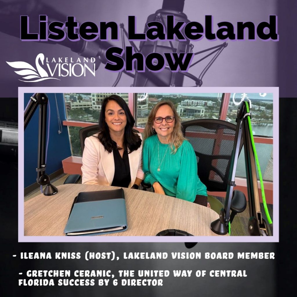 Host: Ileana Kniss  Guest: Gretchen Ceranic, Director of Success by 6 at The Carol Jenkins Barnett United Way Children’s Resource Center