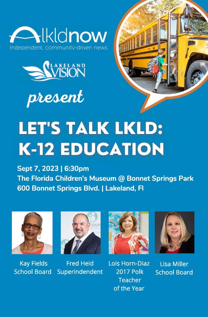 Let's Talk LKLD K-12 Education Sept 7 2023 6:30PM